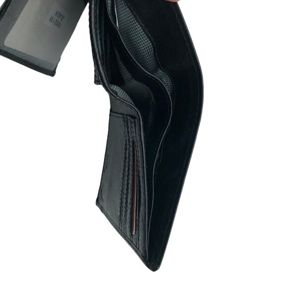 Spikes & Sparrow Black Leather RFID Wallet Style 16521R - Picture 4 of 6